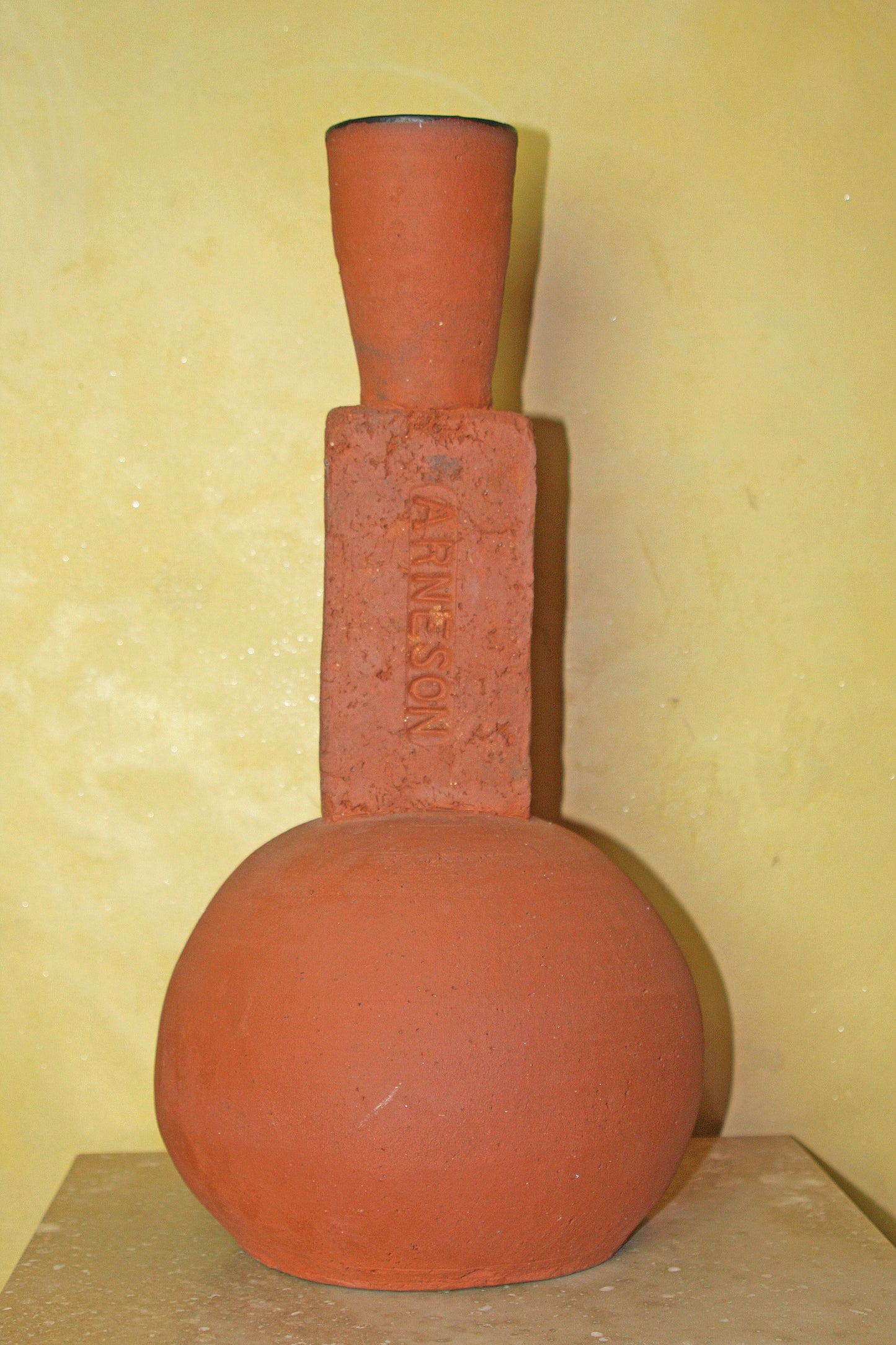 Robert Arneson Brick Vase